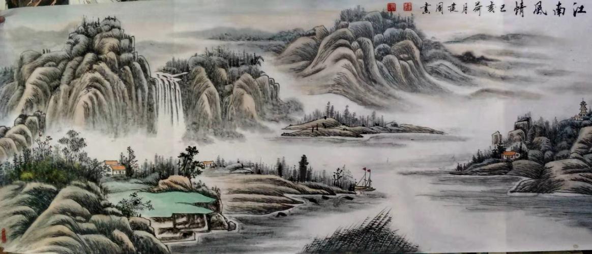白沟锦墨轩画家王建国:心中存豪义,笔下有乾坤