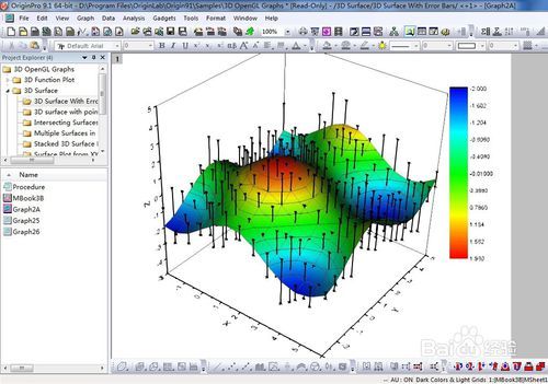 origin三维图形绘制(5)三维图形类型介绍