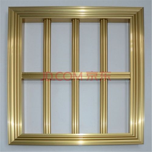 窗户防护栏防护网铝合金包边别墅飘窗防盗窗网防盗网