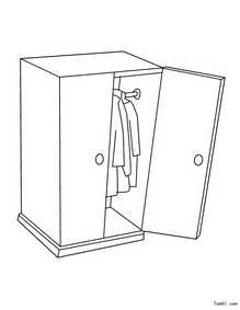 衣柜图片_简笔画图片_少儿图库_中国儿童资源网