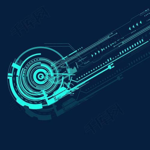 科技线条创意图案元素