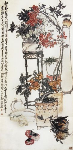 自我作古空群雄吴昌硕绘画艺术下
