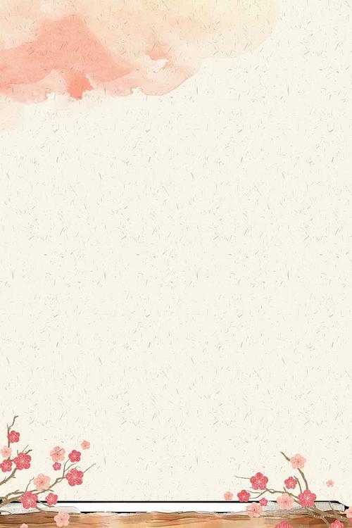 古风封面底图素材