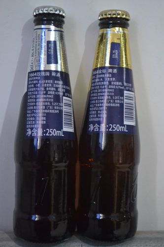 嘉士伯啤酒1664玫瑰牌啤酒蜜桃风味啤酒