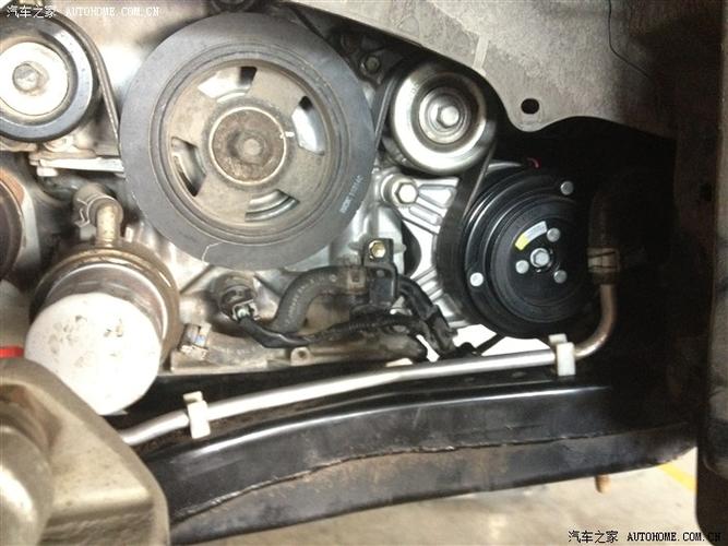 还未买车的留点神吧.  注意皮带调整轮位置.