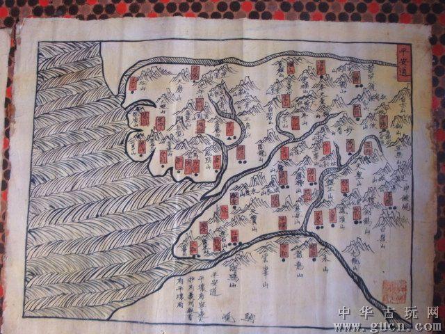 朝鲜八道地图.平安道.咸镜道 - 中华古玩网 - 古董