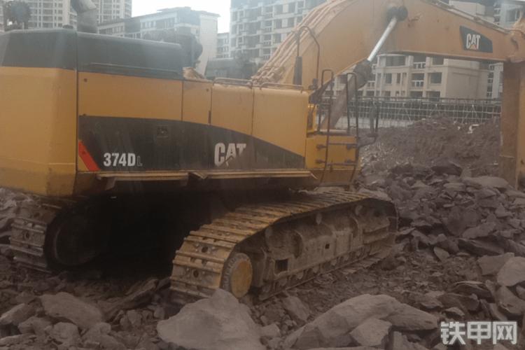 卡特彼勒374d挖掘机图片大全_卡特374d整机外观照片
