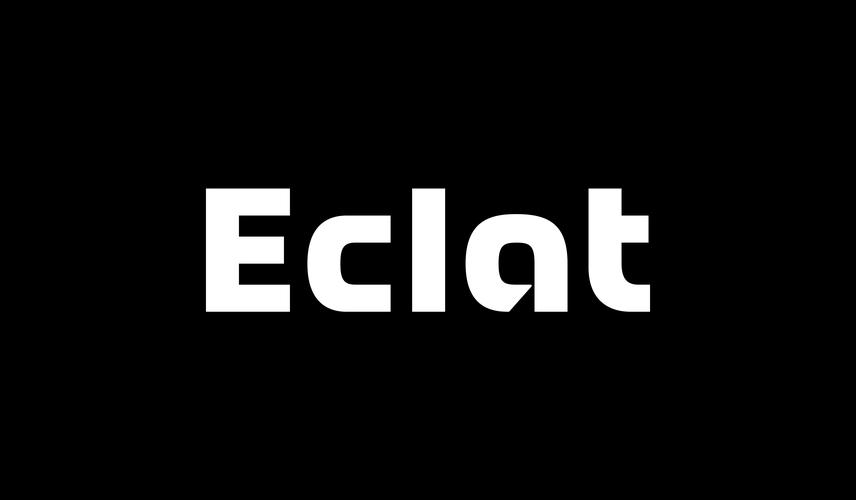 eclatlogo设计台湾的服装制造商