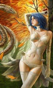 黑暗世界性感美女与致命毒蛇480800手机壁纸