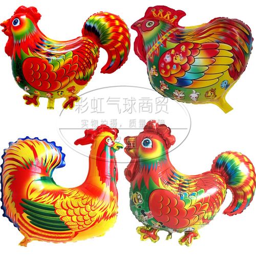 鸡年气球装饰