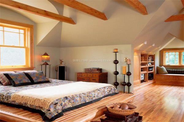 斜顶楼阁装修效果图.