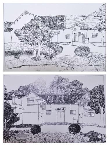 五年级美术课——线描画:英雄回忆(一)