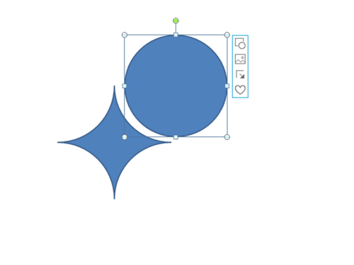 ppt2010怎么制作拼图形状的图形?