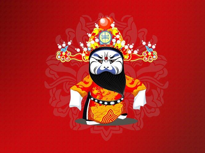 q版京剧人物桌面壁纸第25张