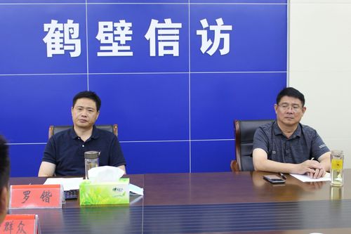 鹤壁市副市长罗锴公开接访信访问题