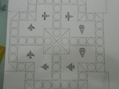 智能飞行棋简笔画智能飞行棋简笔画黑白简笔画飞行棋图片
