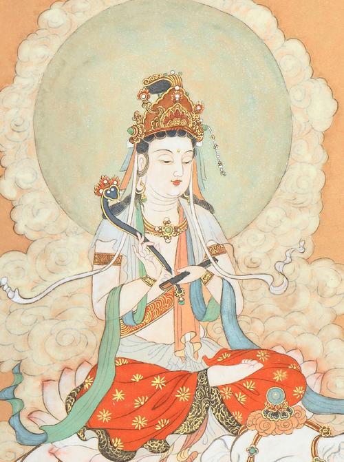 《南无大行普贤菩萨》____孟刚国画拍卖作品