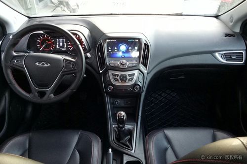 奇瑞艾瑞泽5完整中控台全景