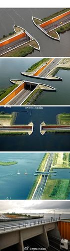荷兰费吕沃 "水桥" | aquaduct veluwemeer, netherlands
