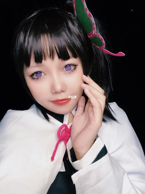 鬼灭之刃|栗花落香奈乎cos_仿妆_眼妆_美妆_彩妆