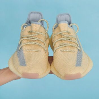 yeezy鞋带系法宽松,yeezy鞋带系法 椰子鞋带 yee·zy反光 350v2荧光700夜光3m满天星500天使非原装系绑法