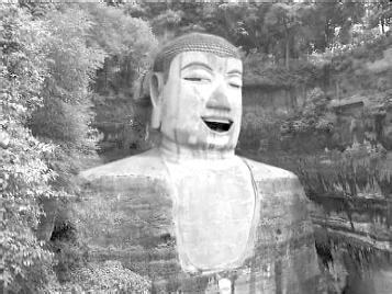 乐山大佛简笔画