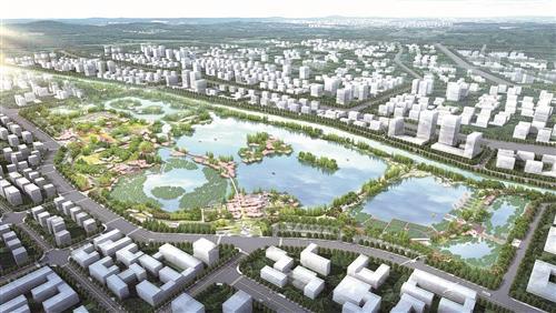 桃花源湿地公园建设进展加快