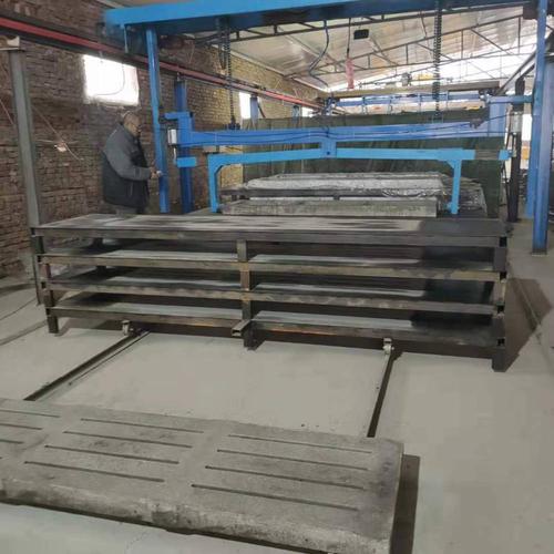 漏粪板设备水泥漏粪板设备养猪机制漏粪板生产线厂家直线