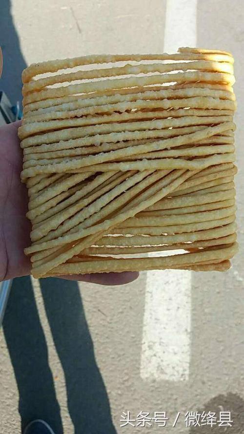 重温儿时味道 纯手工老手艺 晋南绛县美食油炸馓子