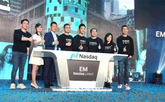 怪兽充电在纳斯达克上市,股票代码em