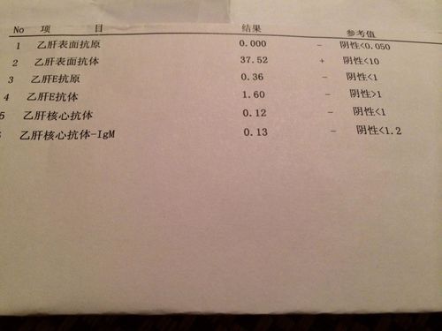 我是乙肝大三阳,我儿子从小就打了乙肝抗体疫苗,现在化验结果抗体是37