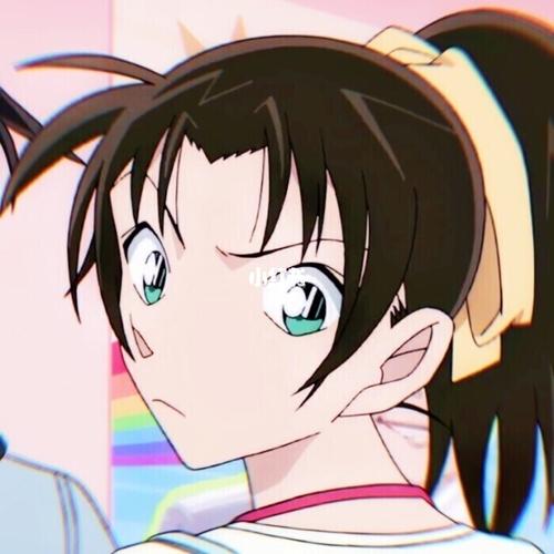 名柯头像【和叶篇】_头像_名侦探柯南_名侦探柯南_素材_头像
