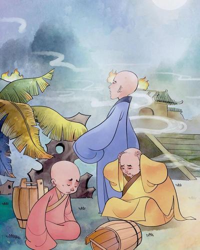 三个和尚 | 朵妈讲故事no.802