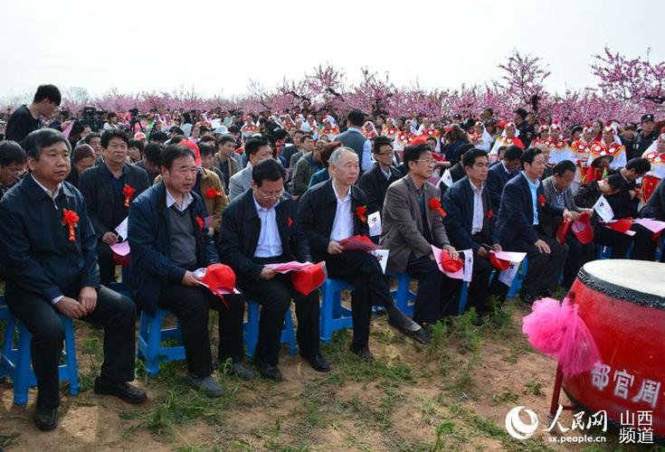 桃花开放等你来 山西平陆第十届桃花艺术节开幕