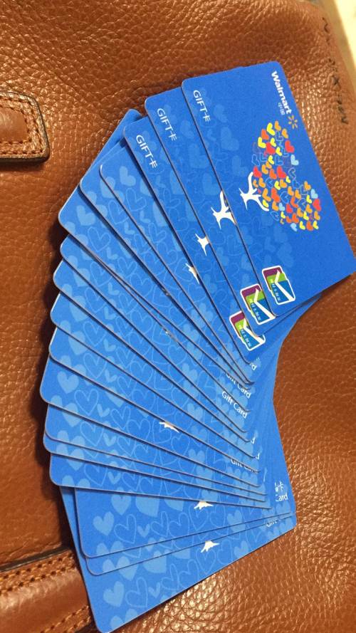1800的沃尔玛购物卡(面值100一张)