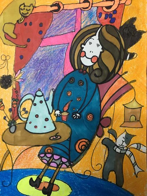 金画笔杯少儿书画大赛作品选登,少儿绘画,少儿书画,儿童绘画,儿童