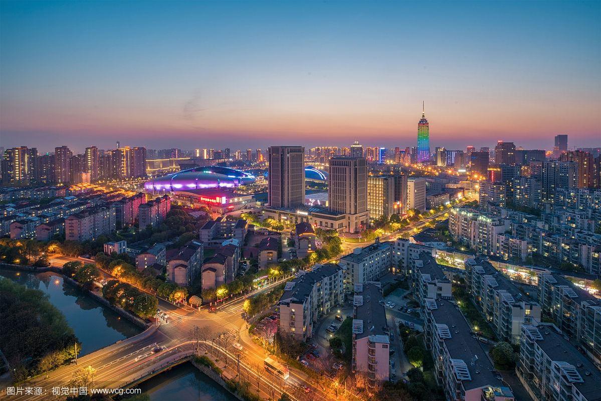 常州 新北区地标 奥体中心 现代传媒大厦