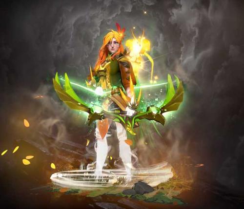 如何评价2020年9月5日dota2更新的风行者至宝清风环佩?