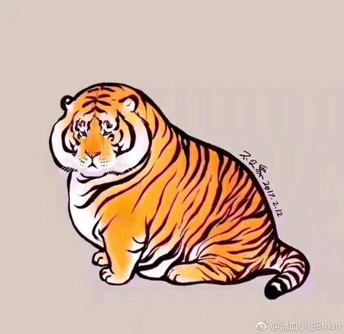 求问宝宝生气了会吃人的 那只胖胖的小老虎叫什么名字
