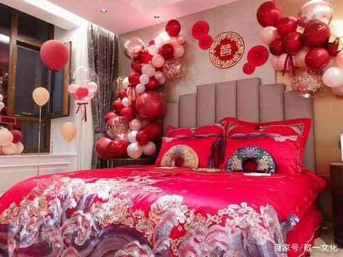 大别墅的婚房布置