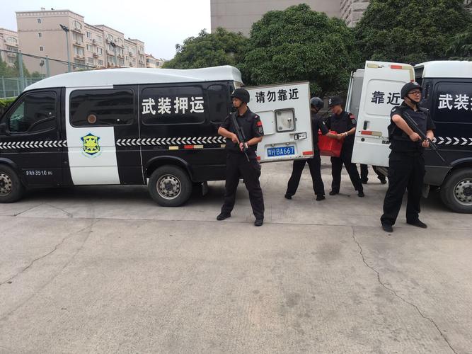 焦作市金盾保安服务有限公司押运部驻中国银行守押中队开展防抢处突