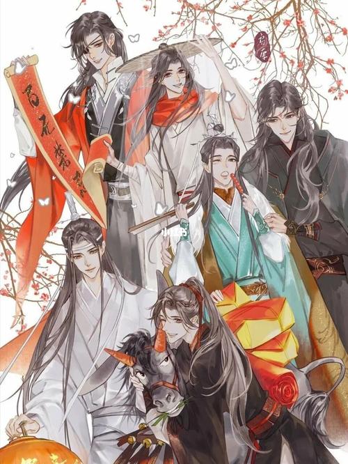墨香三部曲壁纸_壁纸_魔道祖师_墨香铜臭三部曲_素材