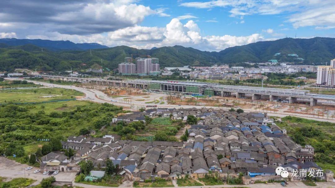 赣深高铁龙南东站揭开面纱交付时间在
