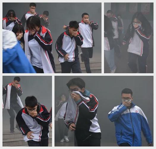 南充六中开展2021年春季消防防震应急演练活动