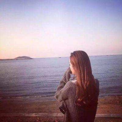 唯美背影女生头像简易