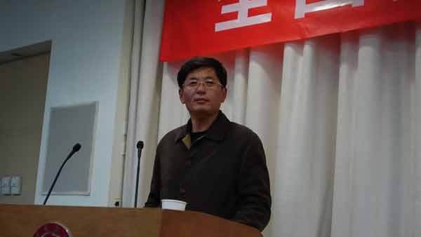辽宁大学广播影视学院庚钟银院长致辞