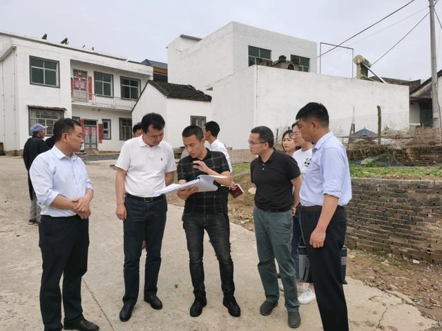 九江市农业农村局调研组来湖口县调研农村宅基地制度改革试点工作