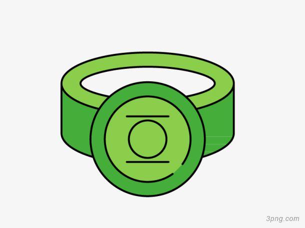 手环卡通矢量png素材透明免抠图片-卡通手绘