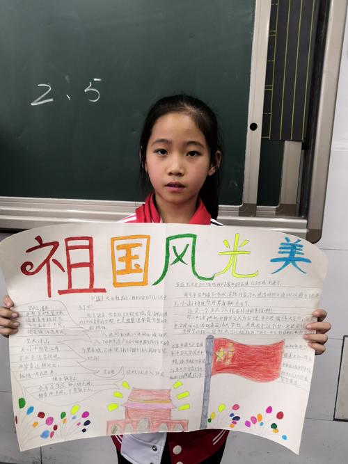 第四期最美手抄报——祖国风光美