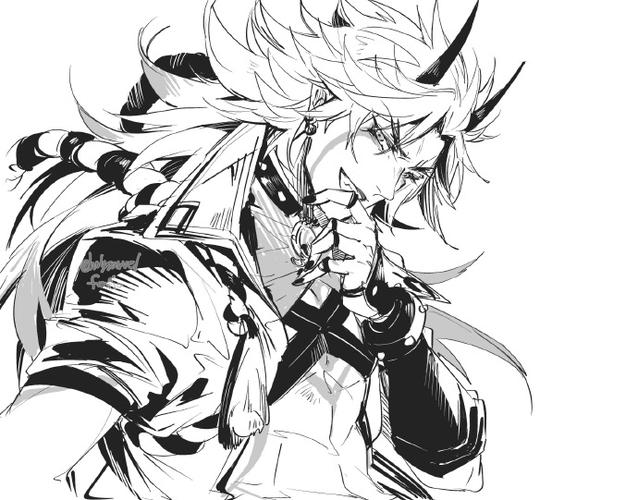 原神##荒泷一斗##授权转载# 谁能不爱妊血少年